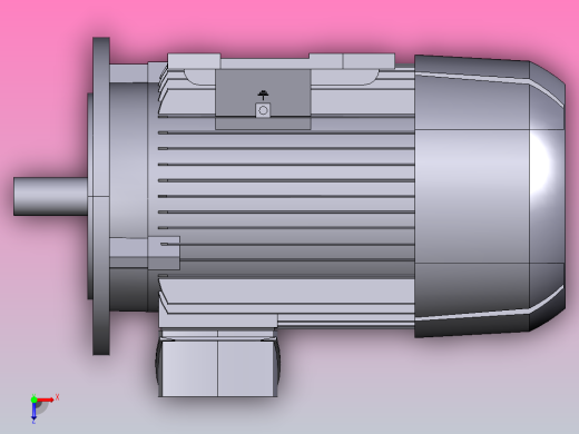 电机西门子1LE1002-0EC02-2JA4俯视缩略图