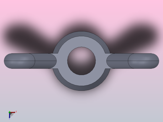 多套GBT62-GBT17880异形螺母3D螺母Solidworks设计俯视缩略图