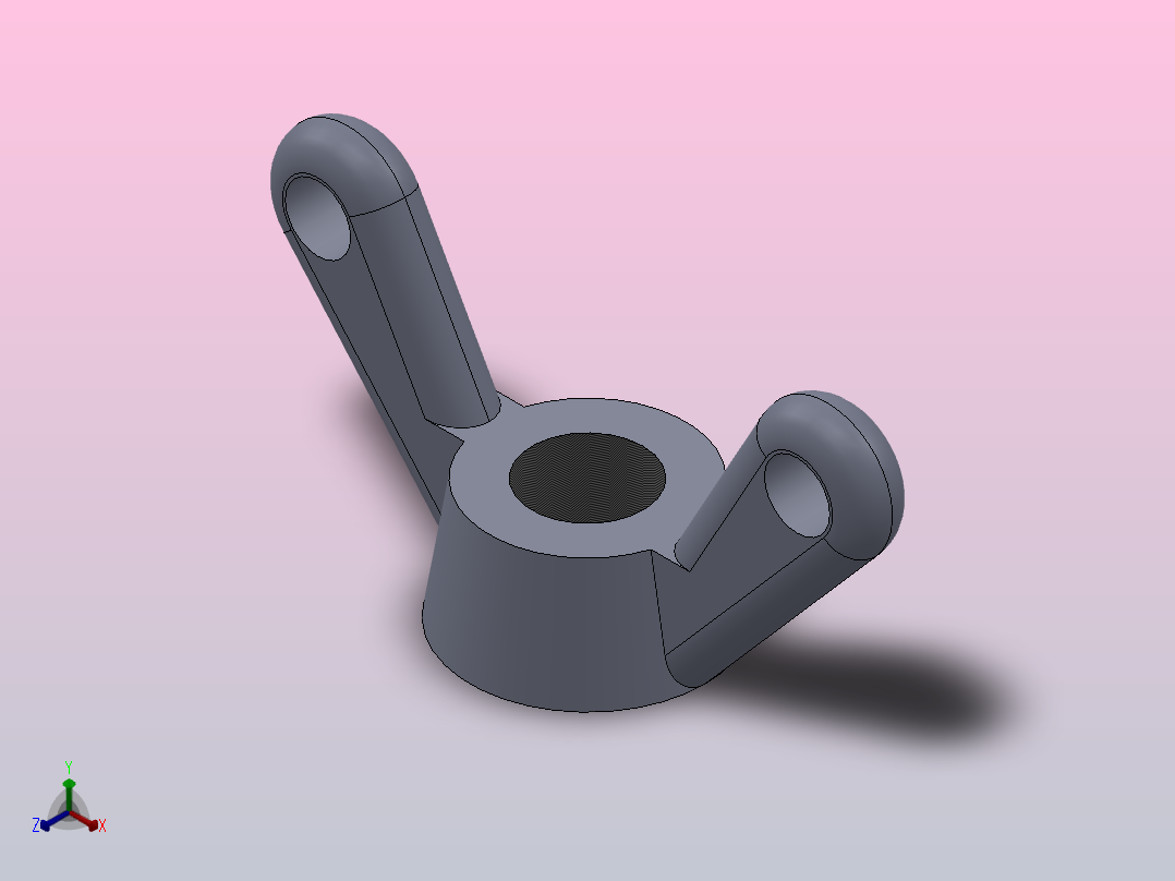 多套GBT62-GBT17880异形螺母3D螺母Solidworks设计正等轴测图