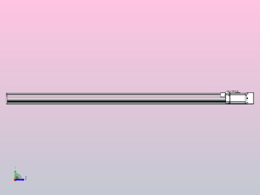 日规模组半封闭丝杆TPA-HNR-105D-1610C-L1150-ML-Y-P40-N3左视缩略图