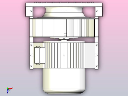 SYWB系列离心风机[SYPB800]俯视缩略图