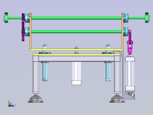 180度翻转装置左视缩略图