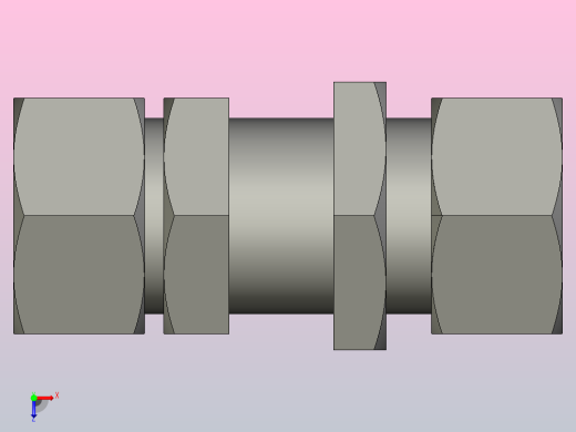 EO舱壁接头SV22LMS(16).igs俯视缩略图