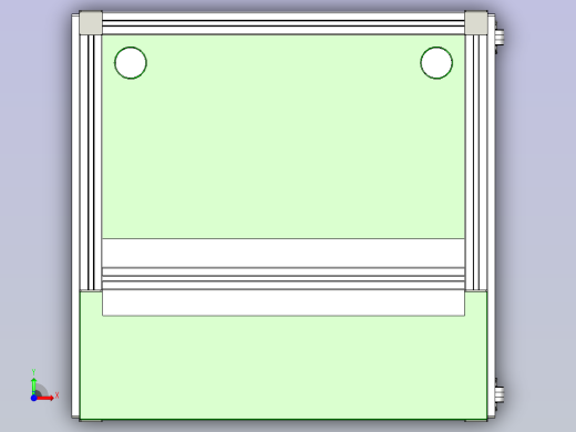 高度可调通用性台架前视缩略图