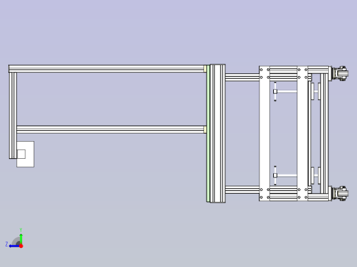 高度可调通用性台架右视缩略图