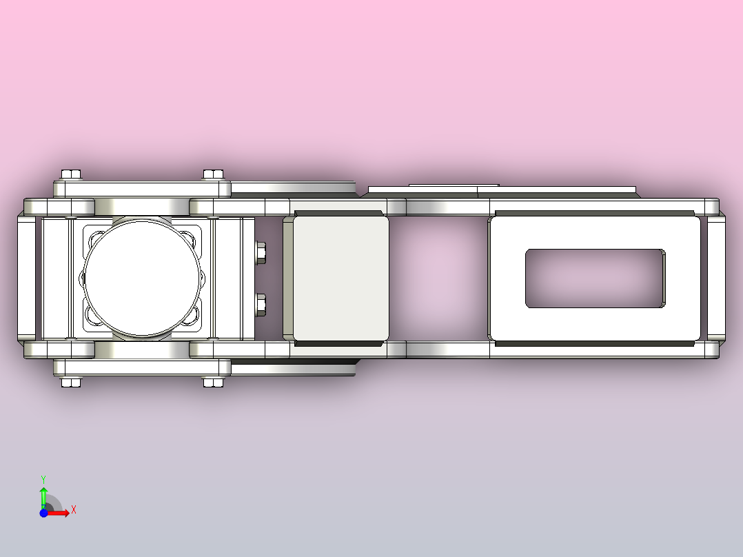 钻机液压夹具1前视图