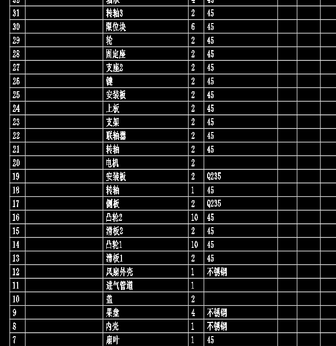 果脯烘干加工设备CAD