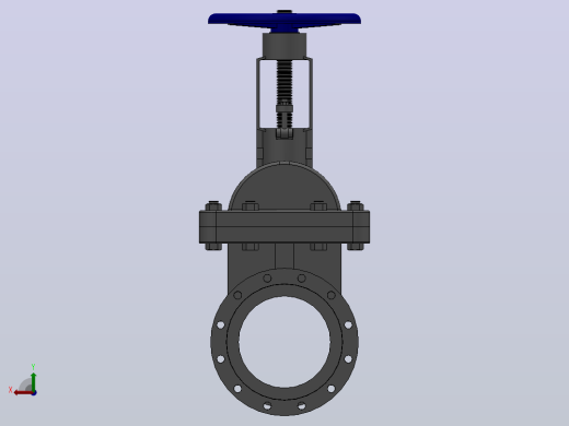 美标闸阀[150LB-DN300美标闸阀]后视缩略图