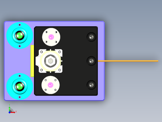 一款压合工装 x_t前视缩略图