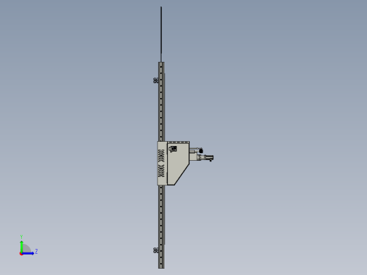 等离子切割设备左视缩略图