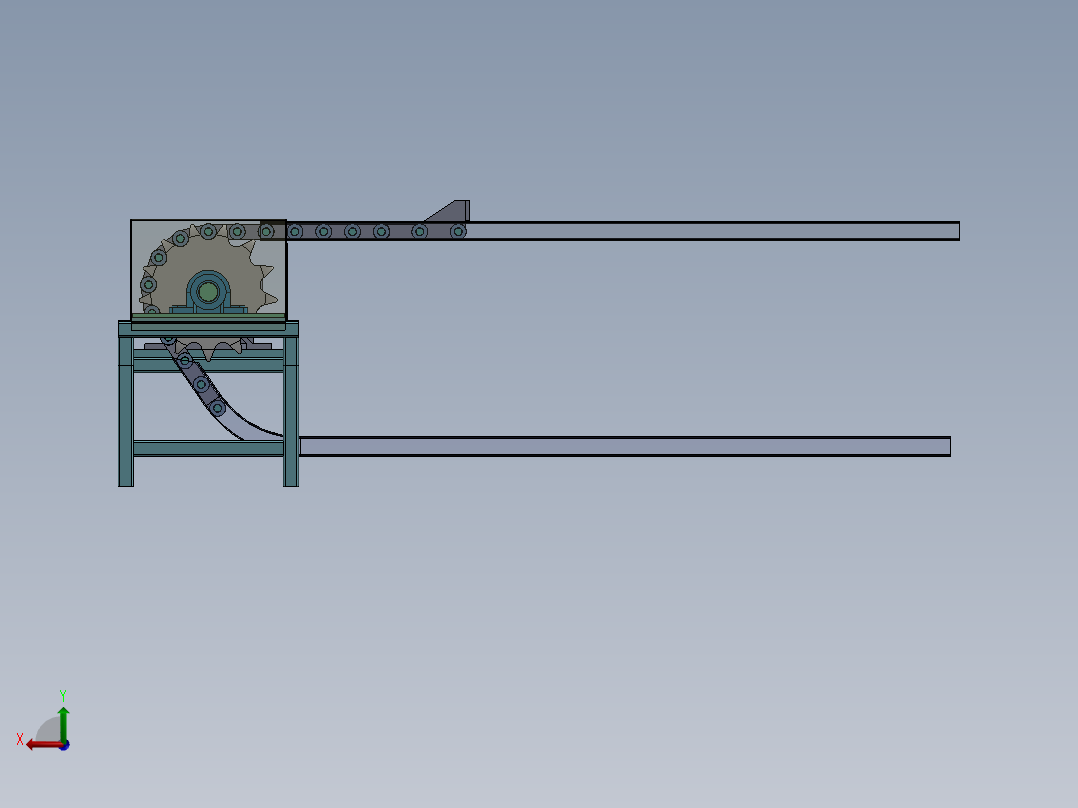 推料机 sw2020可编辑
