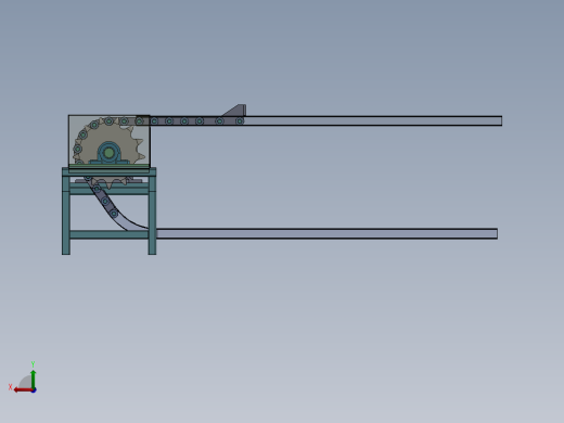 推料机 sw2020可编辑