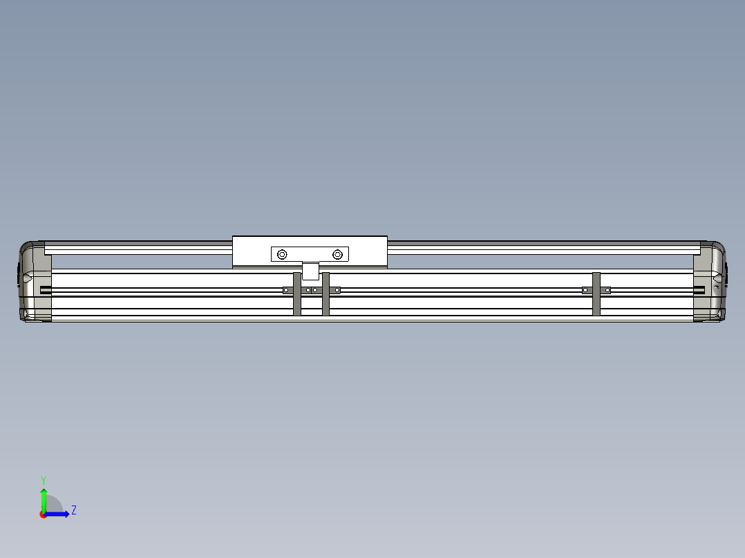 Toyo东佑达直线模组-ETH14-250-M左视图