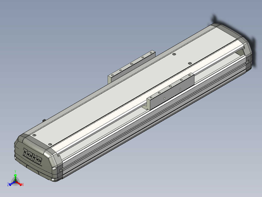 Toyo东佑达直线模组-ETH14-250-M正等轴测图