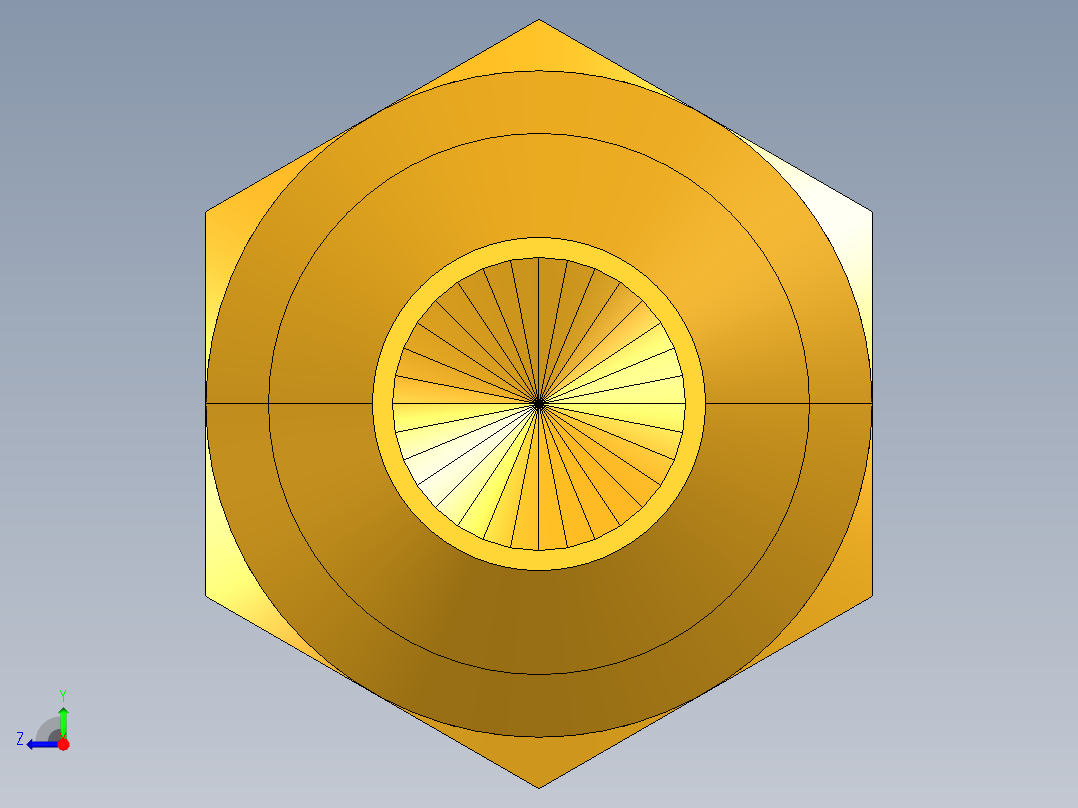 扩口式工业通用硬管接头Flared Seal Plug 639F-5右视图