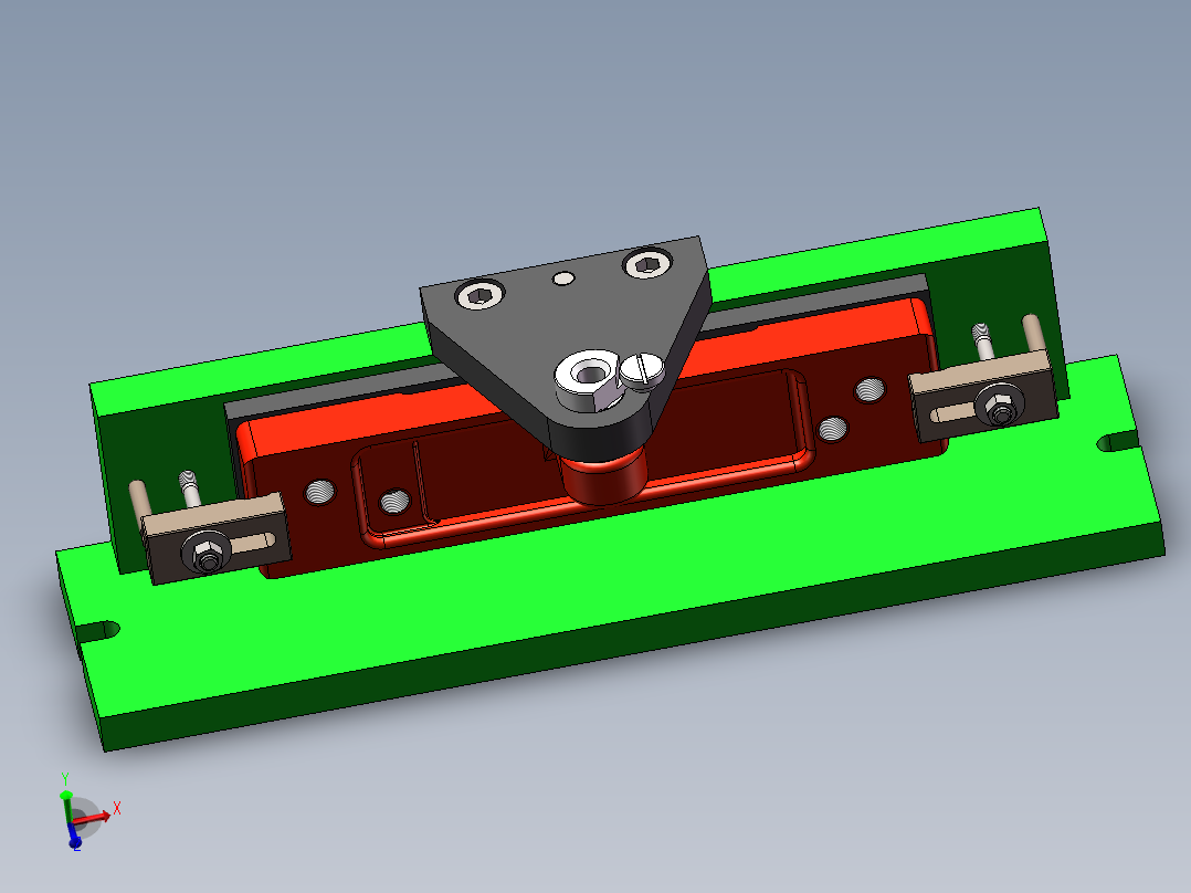 前横架加工工艺及钻凸台单独M12底孔夹具设计【含三维SolidWorks】【原创设计】