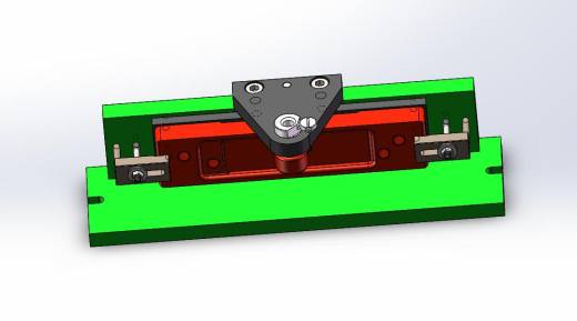 前横架加工工艺及钻凸台单独M12底孔夹具设计【含三维SolidWorks】【原创设计】缩略图