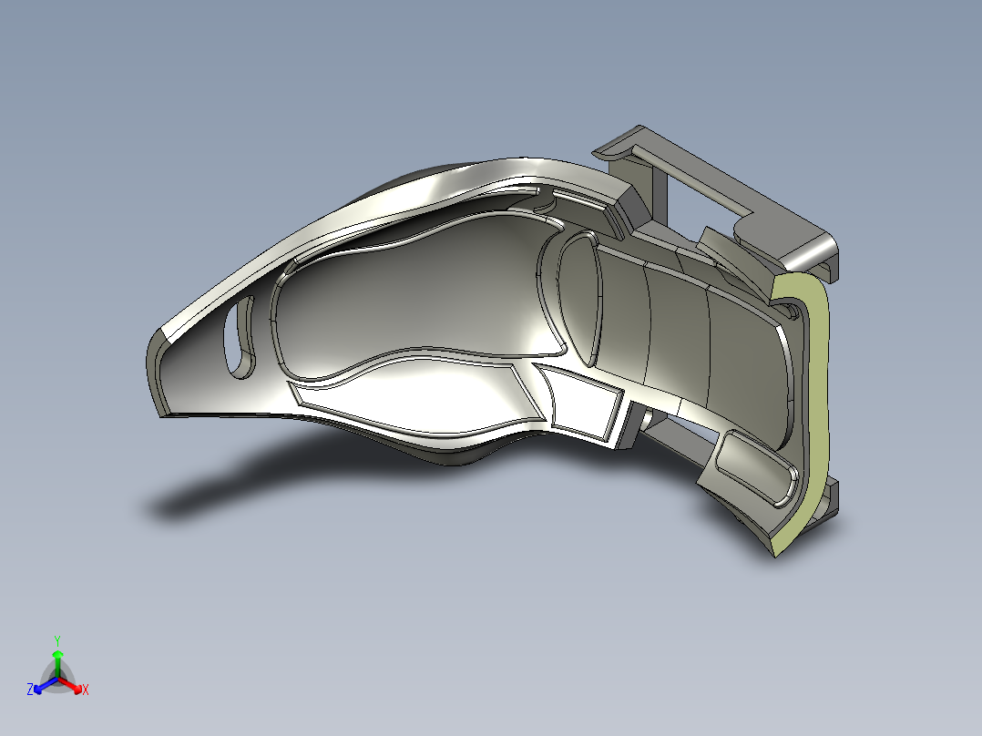 汽车座椅 (16)正等轴测图