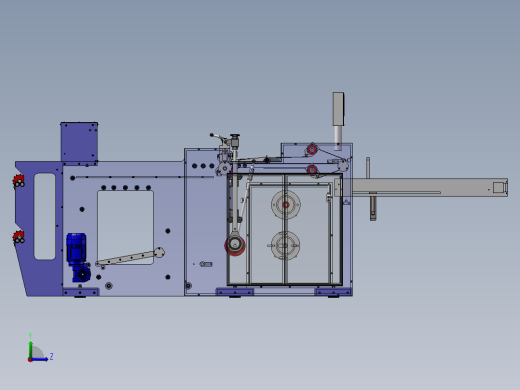 侧焊接制袋机左视缩略图