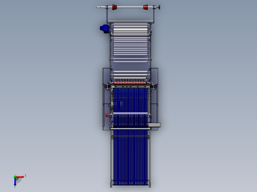 侧焊接制袋机俯视缩略图