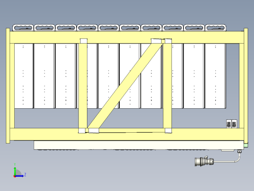 服务器机柜 (14)左视缩略图