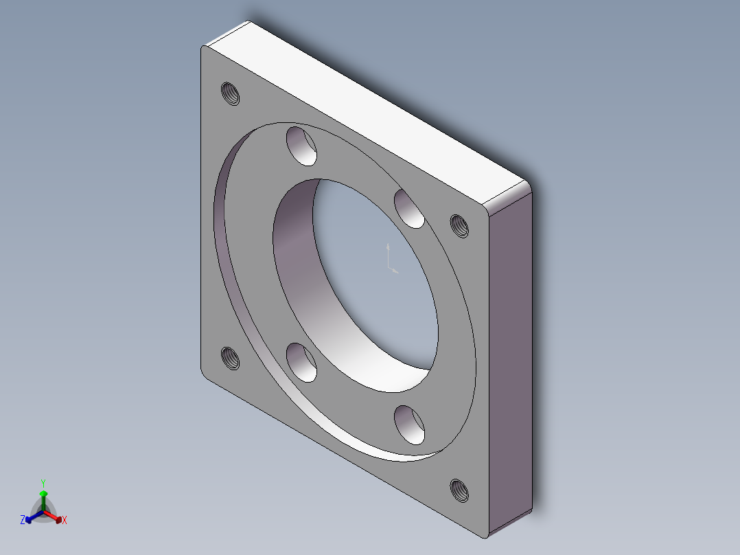 模组KK-86-F4 松下750W电机板.SLDPRT正等轴测图