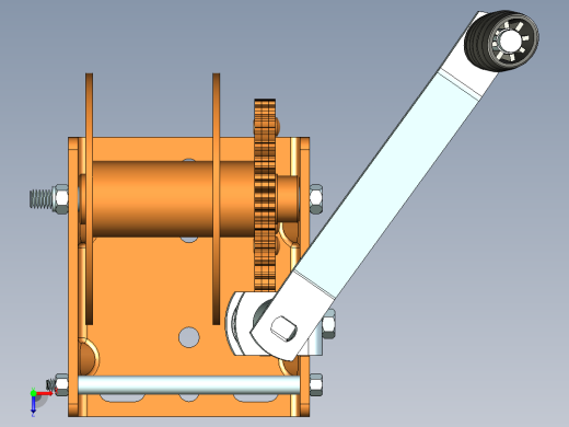 Dutton Lainson WG1500 六角驱动绞盘--stp俯视缩略图