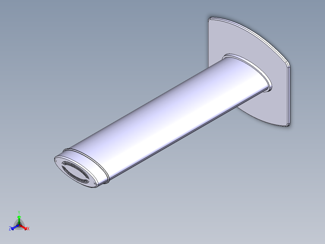 电加热器3正等轴测图