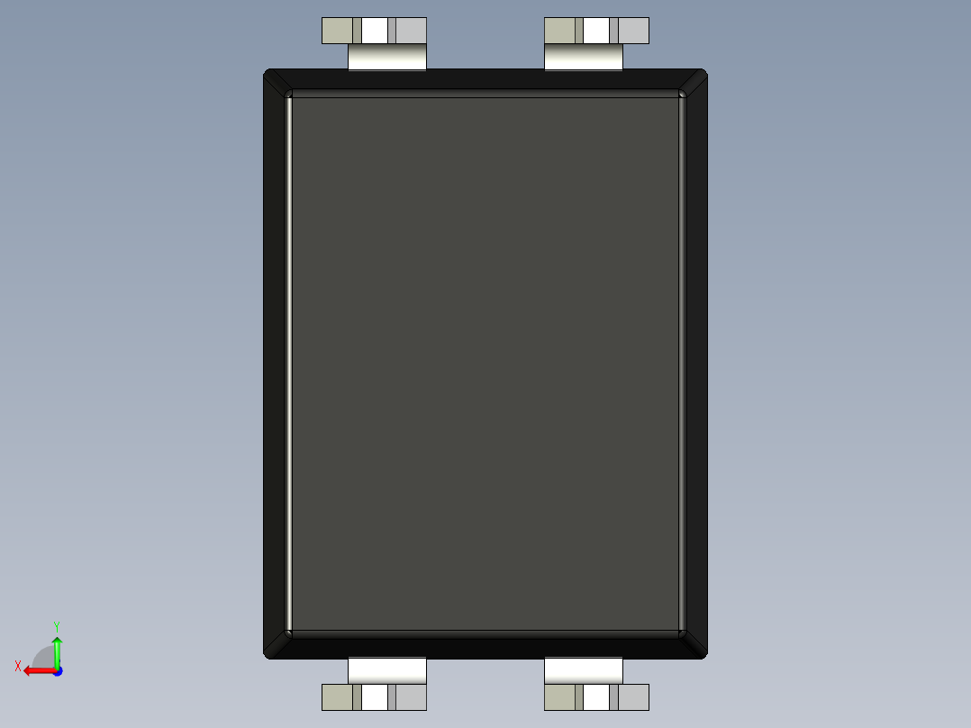 光电元件封装-DIP4-OC-BK后视图