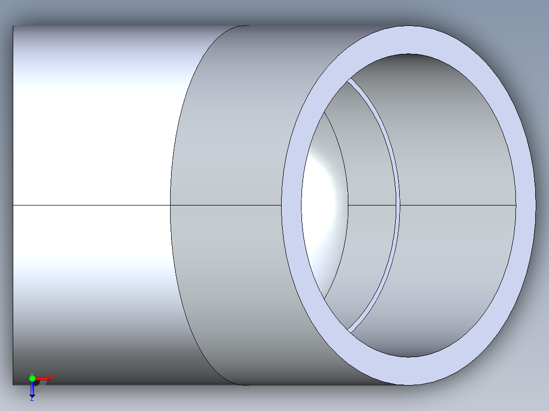 聚氯乙烯配件08-Sch80_45Elbow_SxS_817-030 _3in俯视图