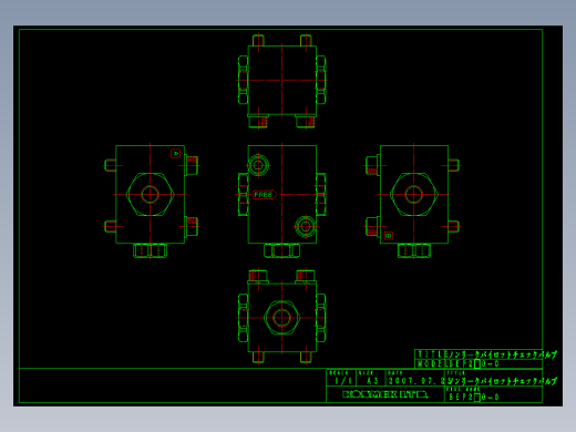 KOSMEKBEP2x0-0多系列多零件图纸模型多系列多零件图纸模型