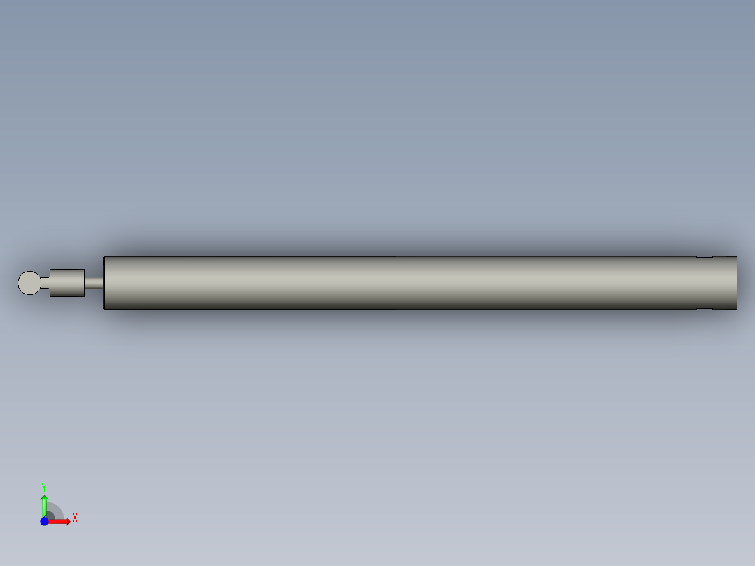 粘滞阻尼器结构前视图