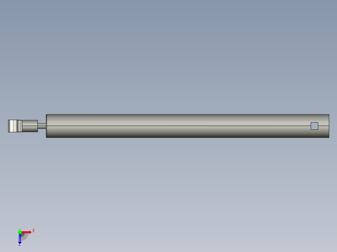 粘滞阻尼器结构俯视图