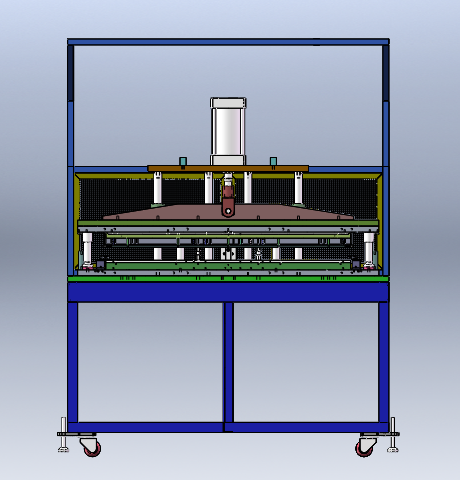 1米长冲切机sw18可编辑
