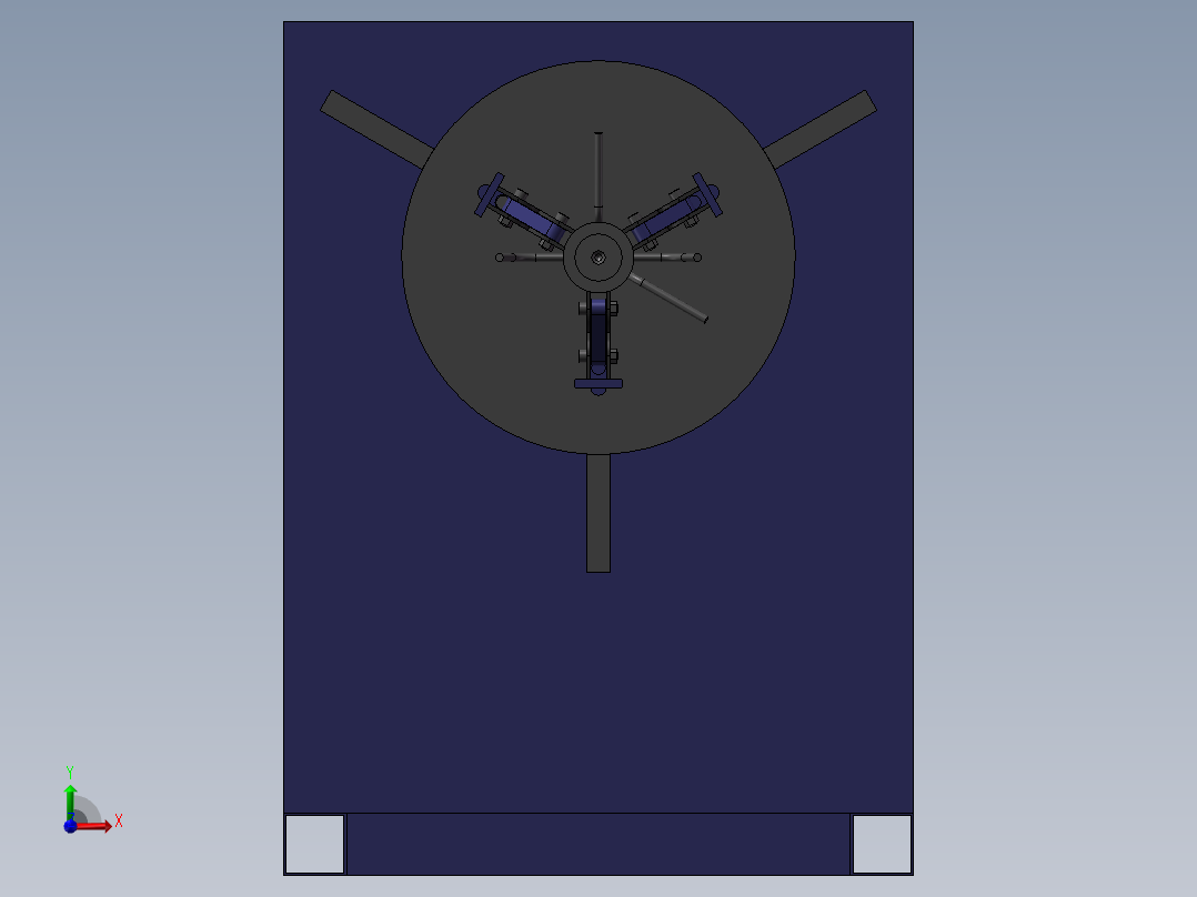 收卷／放卷机sw18前视图