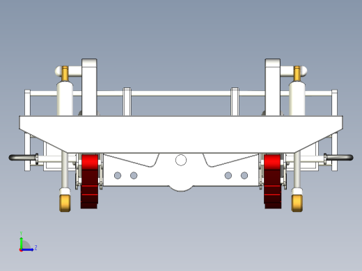底盘带板簧左视缩略图