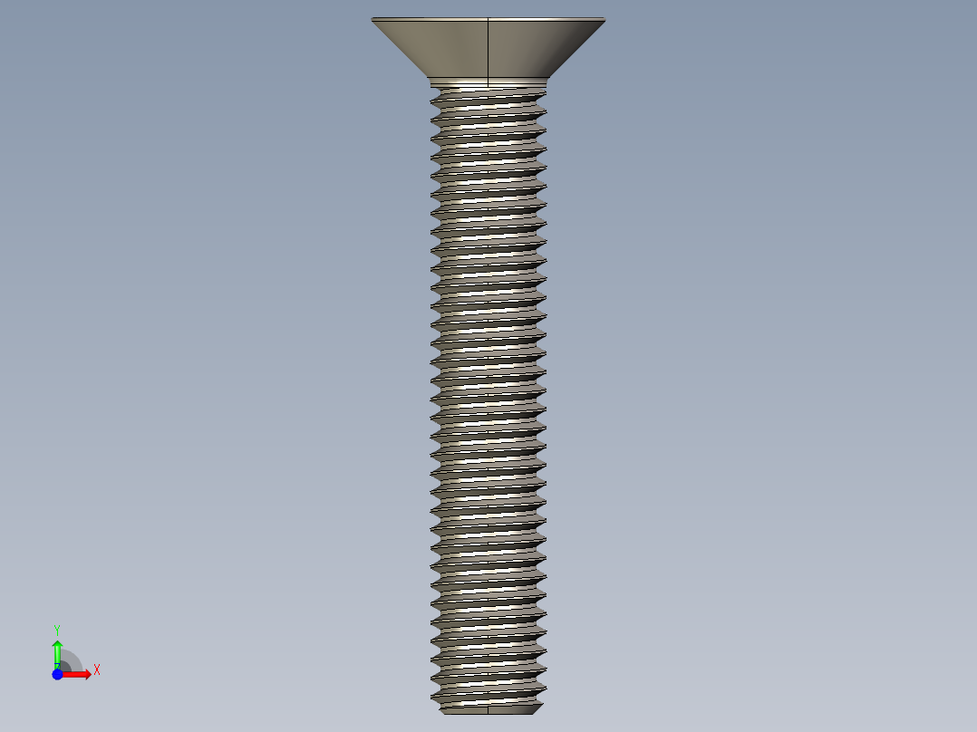 Screw_ISO_10642_M5x30_A2.STEP前视图