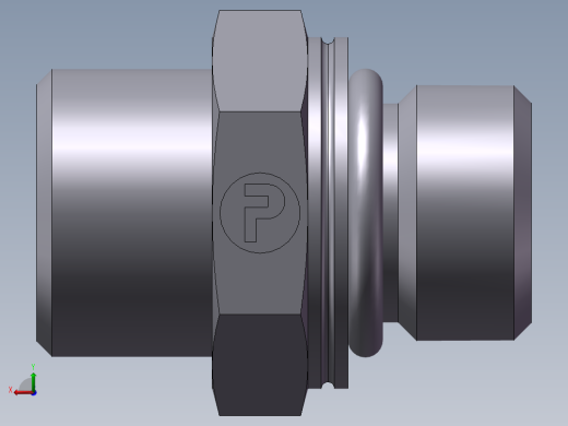 公制螺纹O圈密封、1CH-18-16后视缩略图