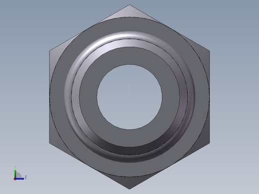 公制螺纹O圈密封、1CH-18-16左视缩略图