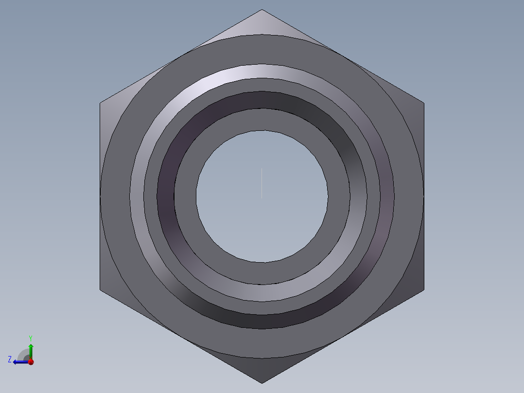 公制螺纹O圈密封、1CH-18-16右视图