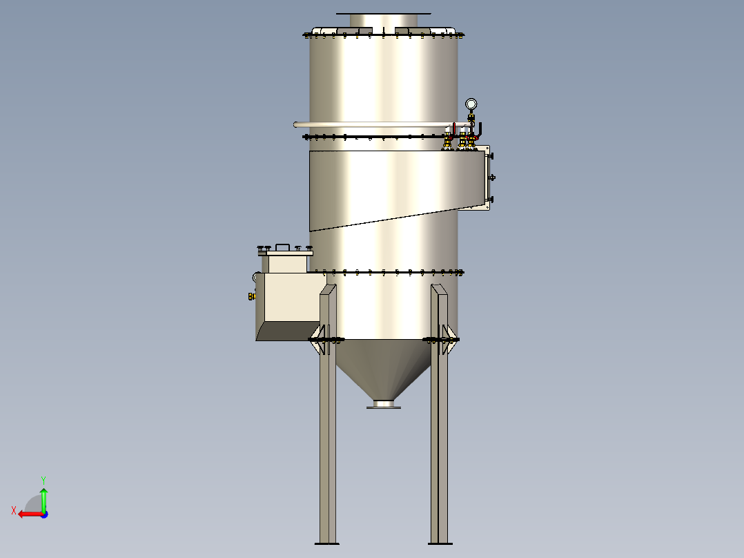 B3003462-HFVT-6 湿式除尘器后视图