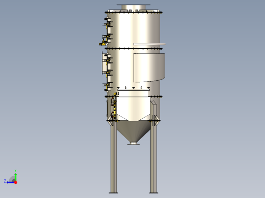 B3003462-HFVT-6 湿式除尘器右视缩略图