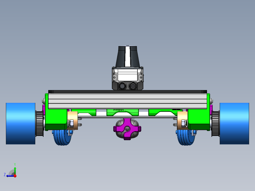 AGV小车、AGV(172)右视图