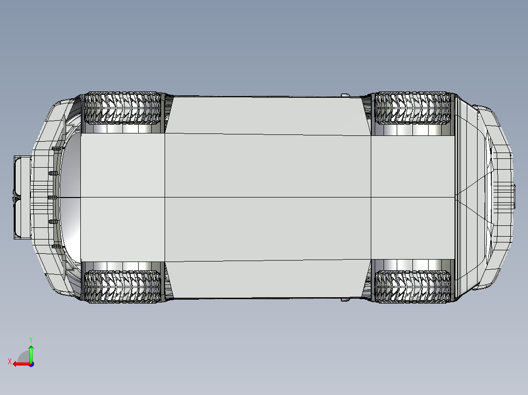 B3003677-奥迪越野车后视图