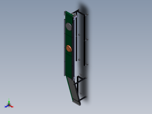 产品输送线正等轴测缩略图