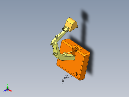 B2004715-工作中的液压挖掘机