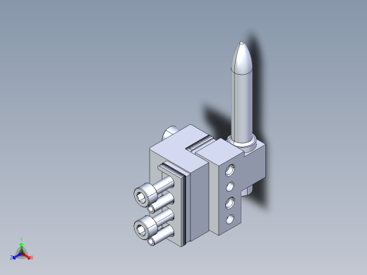 A0003238-焊接夹具，1E P1E2C 针座安装组件-2-向可调组件