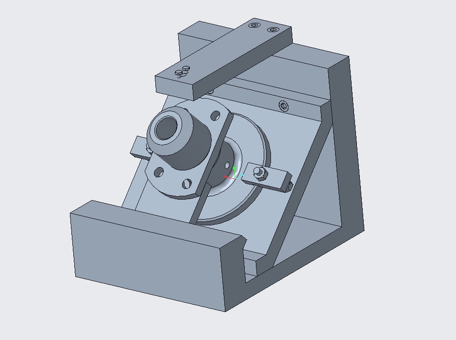 法兰盘831004的加工工艺规程及钻Φ3斜孔夹具设计含非标5张CAD图