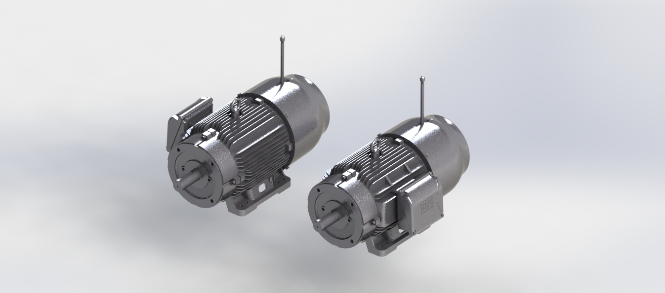 Nema W22制动电机Weg框架324T