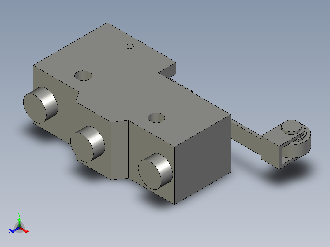 布局-微动开关欧姆龙Z-15GW2-B1
